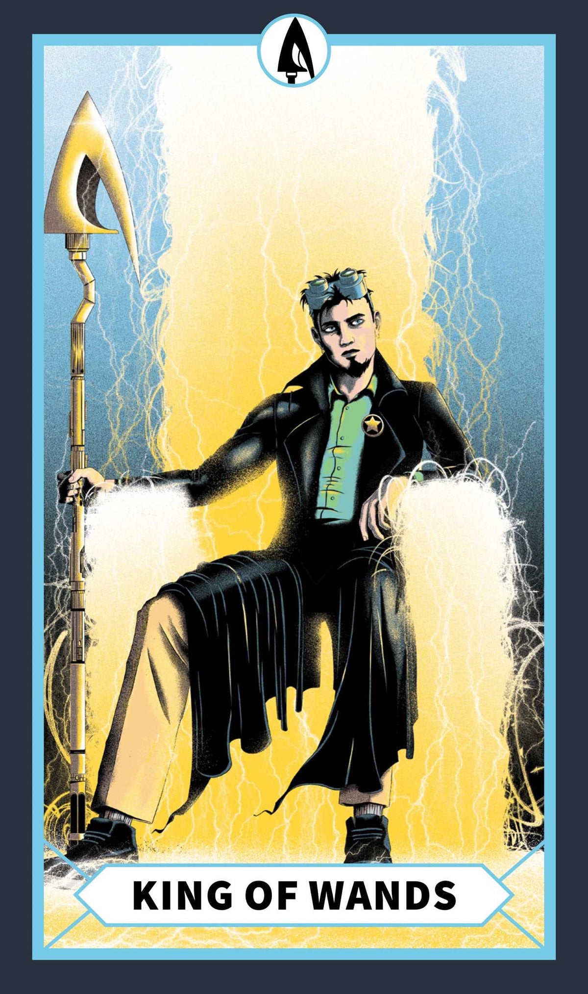 The DC Tarot card showing the deck's detailed artistic vision — Eternal Spirit