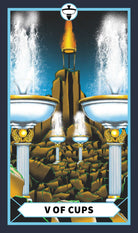 The DC Tarot card offering a glimpse of the deck's sacred imagery — Eternal Spirit