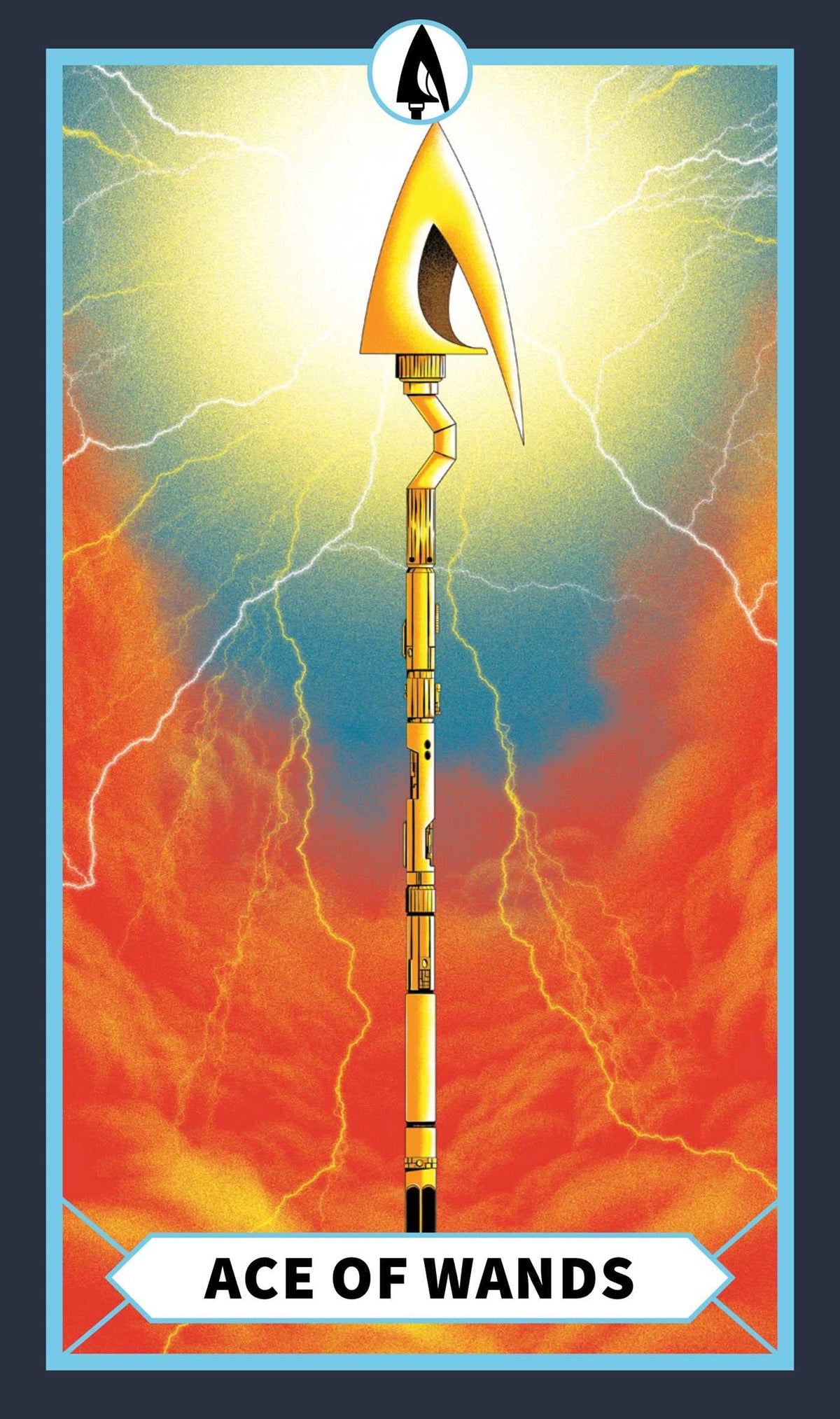 Sample card from the The DC Tarot tarot deck — Eternal Spirit