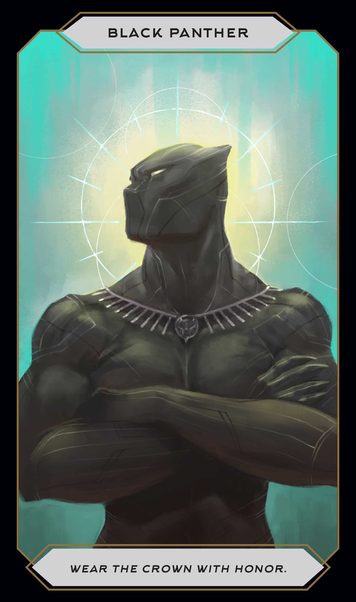 Magic of Marvel Oracle card portraying the deck's otherworldly aesthetic — Eternal Spirit