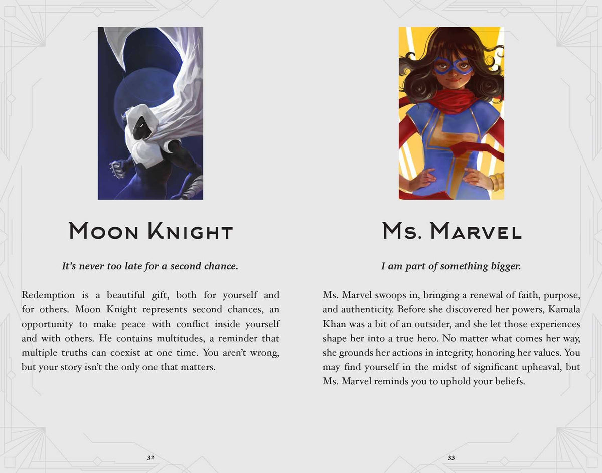 Magic of Marvel Oracle card exhibiting the deck's transformative card art — Eternal Spirit