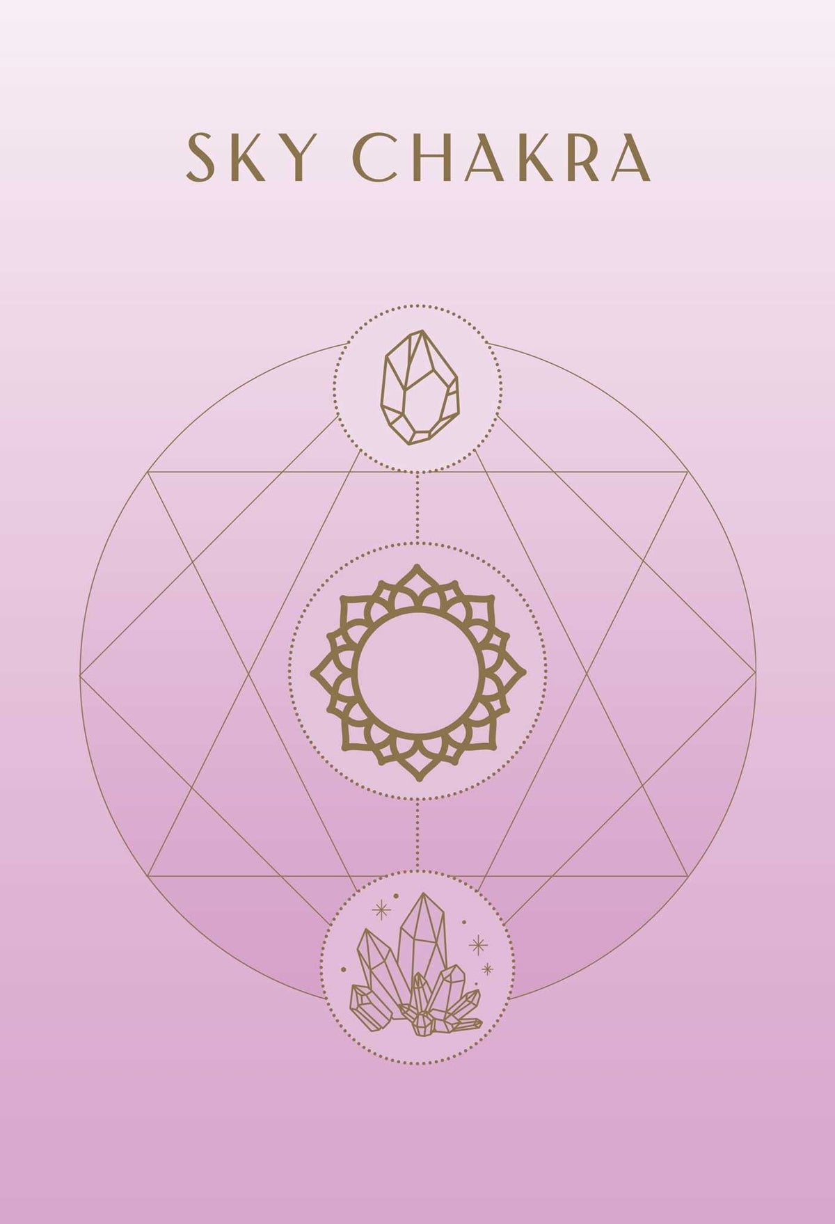 Crystal Healing Card Deck card featuring the deck's enchanting card art — Eternal Spirit