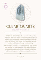 Crystal Healing Card Deck card exploring the deck's contemplative imagery — Eternal Spirit