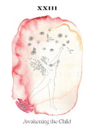 Messages from the Heart of the Divine Oracle card displaying the deck's hand-painted illustrations — Eternal Spirit