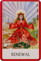Chakra Wisdom Oracle card displaying the deck's hand-painted illustrations — Eternal Spirit