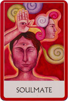 Chakra Wisdom Oracle card highlighting the deck's symbolic art — Eternal Spirit