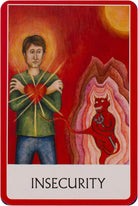 Chakra Wisdom Oracle card showcasing the deck's evocative imagery — Eternal Spirit