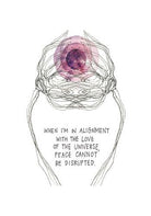 The Universe Has Your Back Cards card sharing the deck's luminous illustration style — Eternal Spirit