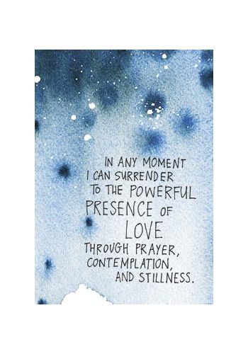 The Universe Has Your Back Cards card reflecting the deck's transcendent artwork — Eternal Spirit
