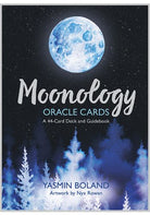 Moonology Oracle Cards box with full moon by Yasmin Boland — Eternal Spirit