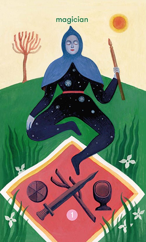 Tarot for all Ages card revealing the deck's deeply layered symbolism — Eternal Spirit