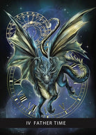 Dragon Path Oracle card presenting the deck's visionary illustrations — Eternal Spirit