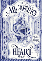 The All Seeing Heart Oracle blue box with ornate heart and mystical eye design — Eternal Spirit