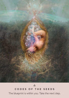The Rose Oracle card featuring the deck's enchanting card art — Eternal Spirit