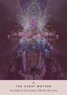 The Rose Oracle card capturing the deck's intuitive artistry — Eternal Spirit