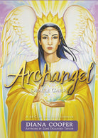 Archangel Oracle box with golden Archangel and white wings by Diana Cooper — Eternal Spirit