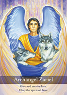 Archangel Oracle card exploring the deck's contemplative imagery — Eternal Spirit