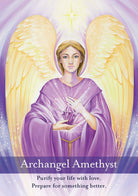 Archangel Oracle card reflecting the deck's transcendent artwork — Eternal Spirit