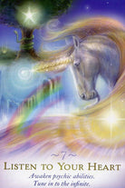 The Magic of Unicorns card showcasing the deck's evocative imagery — Eternal Spirit