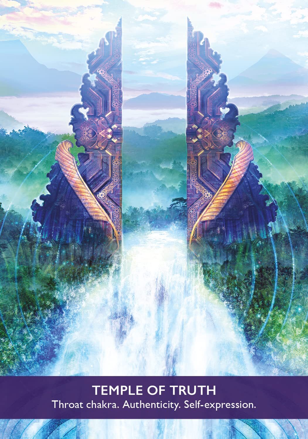 Gateway of Light Activation Cards card sharing the deck's luminous illustration style — Eternal Spirit