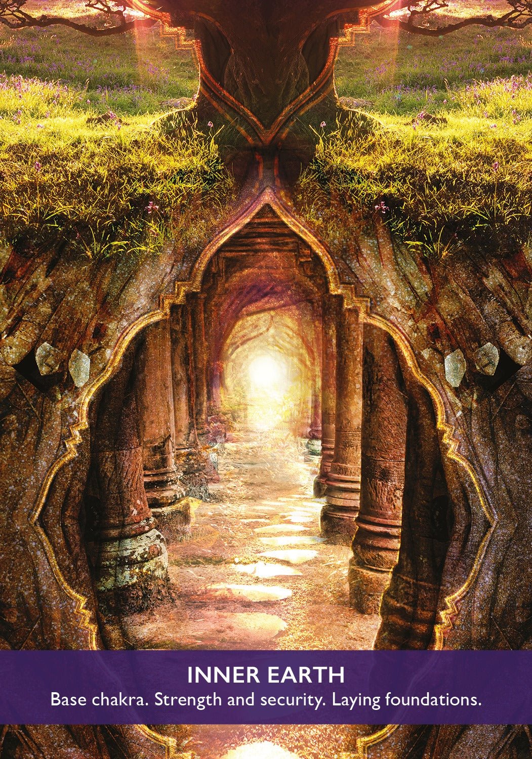 Gateway of Light Activation Cards card showing the deck's detailed artistic vision — Eternal Spirit