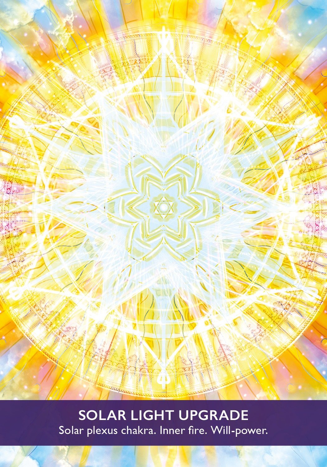 Gateway of Light Activation Cards card portraying the deck's otherworldly aesthetic — Eternal Spirit