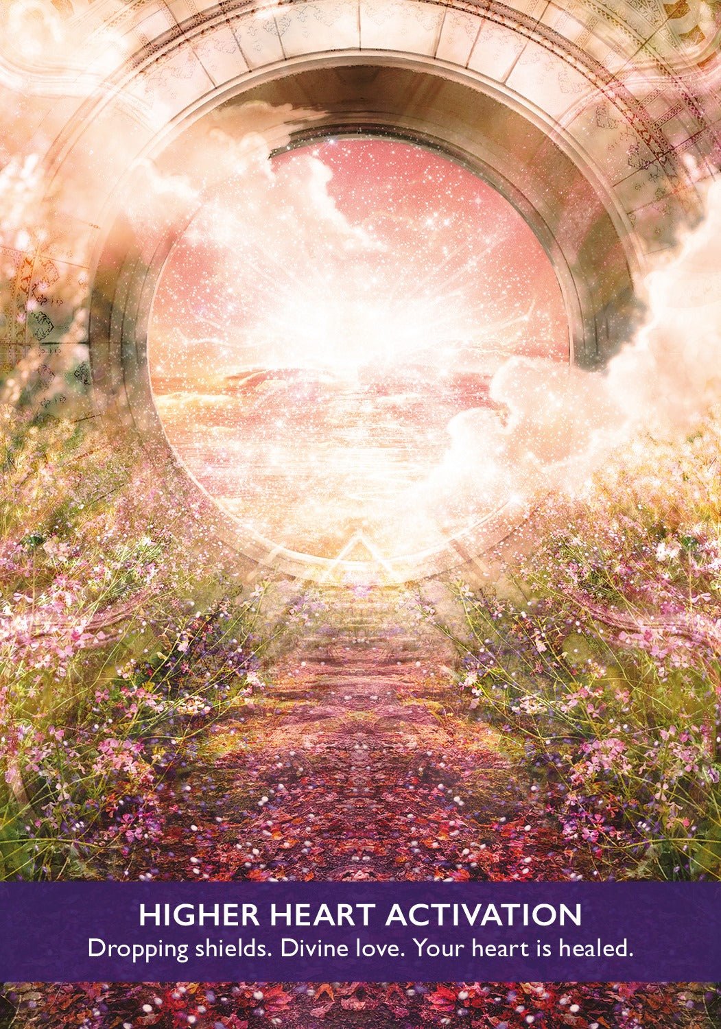 Gateway of Light Activation Cards card celebrating the deck's unique visual language — Eternal Spirit