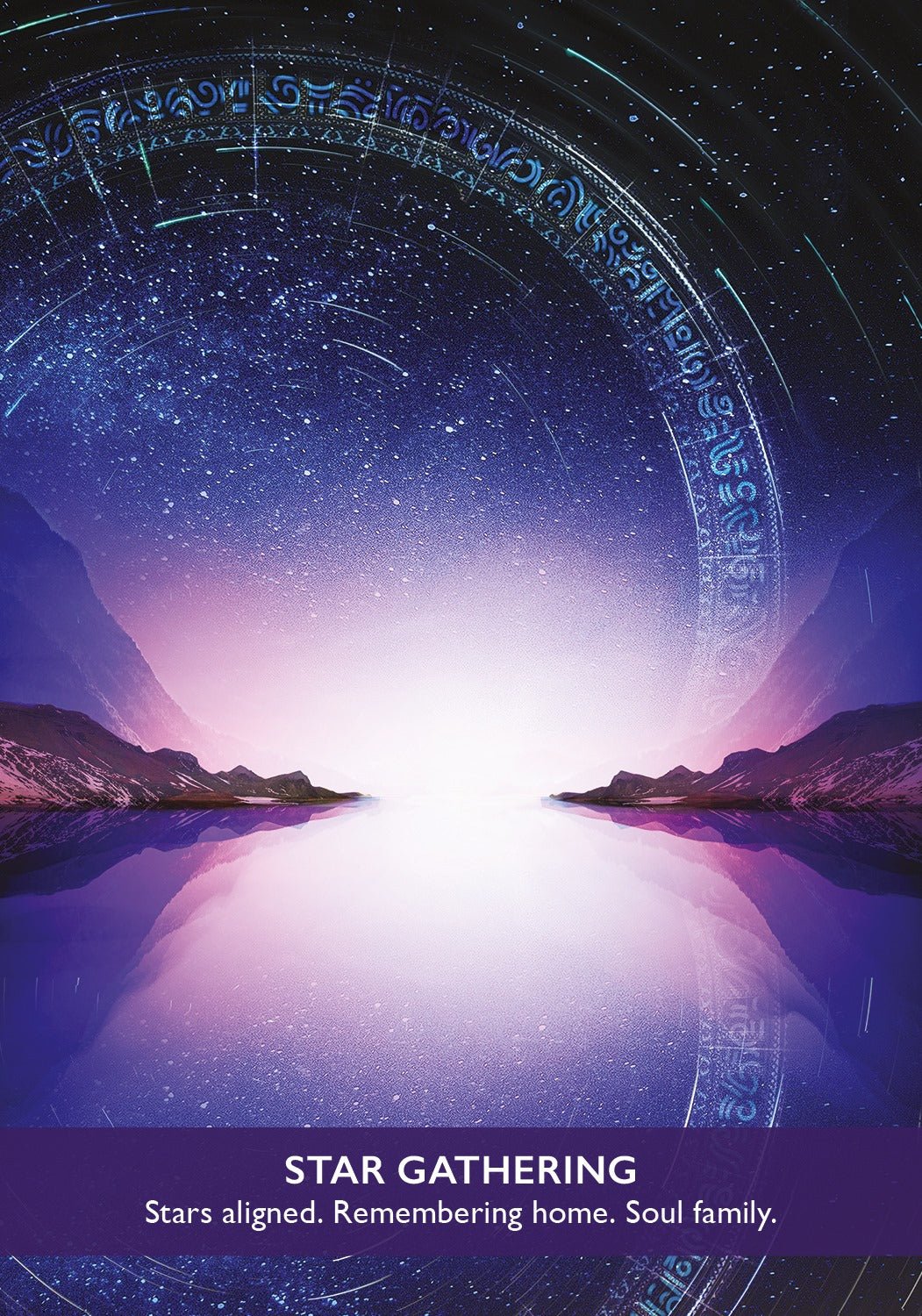 Gateway of Light Activation Cards card revealing the deck's mystical artwork — Eternal Spirit