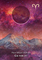 Moonology Manifestation Cards card illuminating the deck's rich colour palette — Eternal Spirit