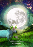 Moonology Manifestation Cards card showing the deck's detailed artistic vision — Eternal Spirit