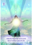 The Law of Positivism Healing Oracle card sharing the deck's luminous illustration style — Eternal Spirit