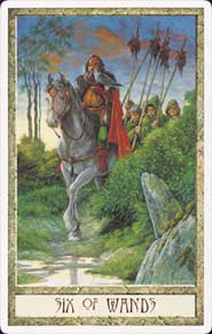The Druidcraft Tarot Deck card sharing the deck's luminous illustration style — Eternal Spirit
