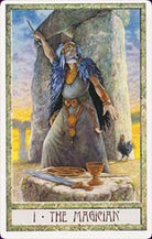 Sample card from the The Druidcraft Tarot Deck tarot deck — Eternal Spirit