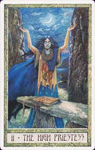The Druidcraft Tarot Deck card showing the deck's detailed artistic vision — Eternal Spirit
