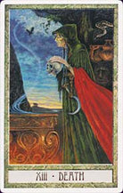 The Druidcraft Tarot Deck card featuring the deck's enchanting card art — Eternal Spirit