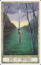 The Druidcraft Tarot Deck card exploring the deck's contemplative imagery — Eternal Spirit