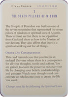 Atlantis Cards card sharing the deck's luminous illustration style — Eternal Spirit