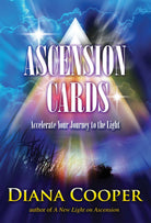 Ascension Cards box with ascending figure in rainbow light by Diana Cooper — Eternal Spirit