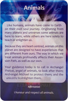 Ascension Cards card unveiling the deck's spiritual symbolism — Eternal Spirit