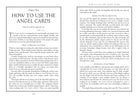The Angel Oracle card revealing the deck's mystical artwork — Eternal Spirit
