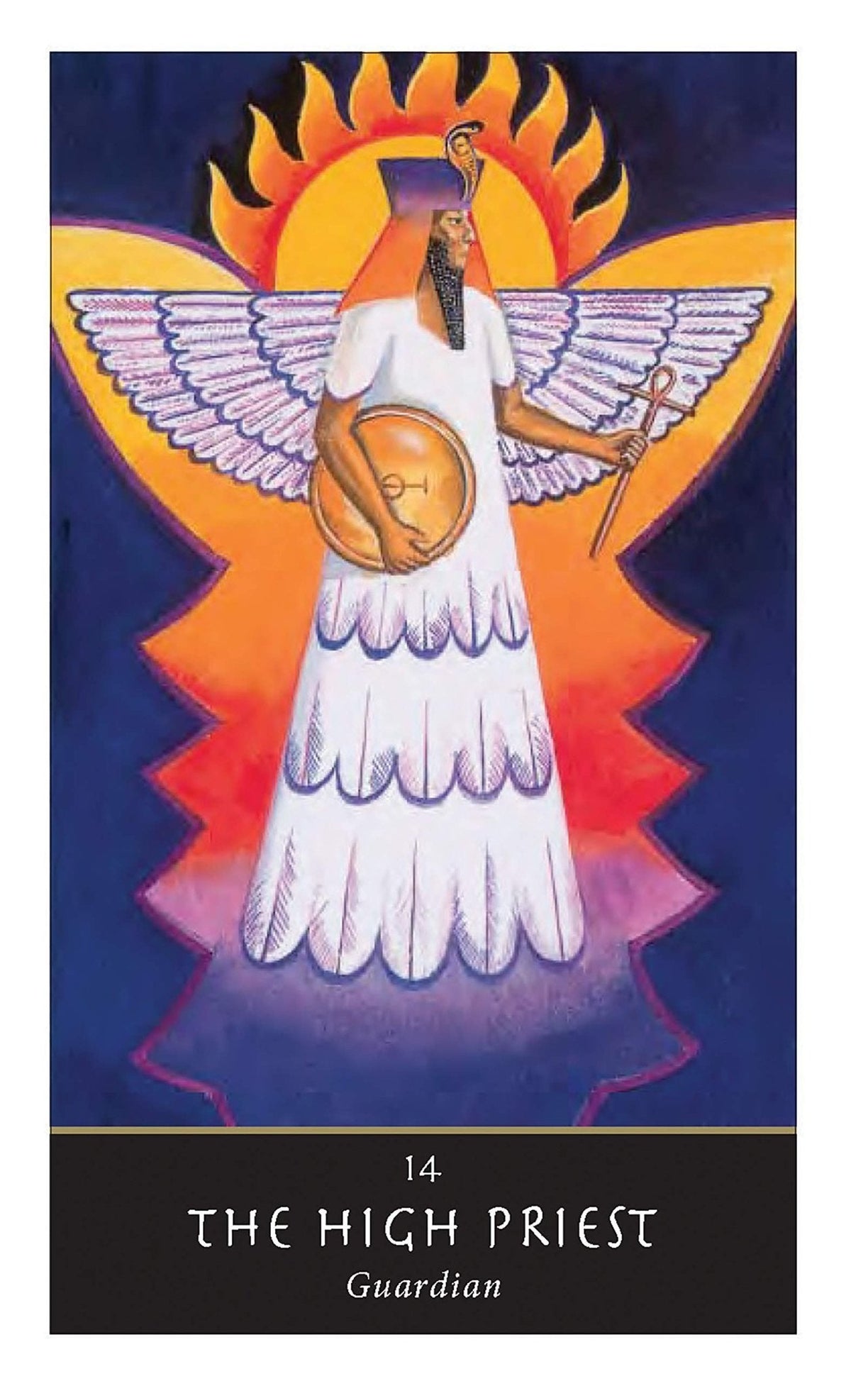 The Witches' Oracle card demonstrating the deck's inspired artistry — Eternal Spirit