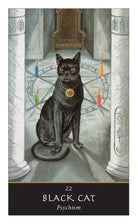 The Witches' Oracle card portraying the deck's otherworldly aesthetic — Eternal Spirit