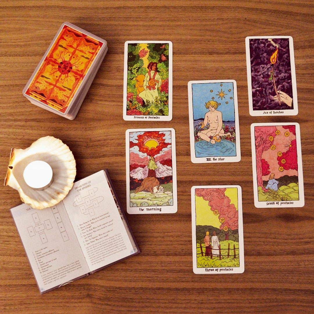 The Cosmic Slumber Tarot card unveiling the deck's spiritual symbolism — Eternal Spirit