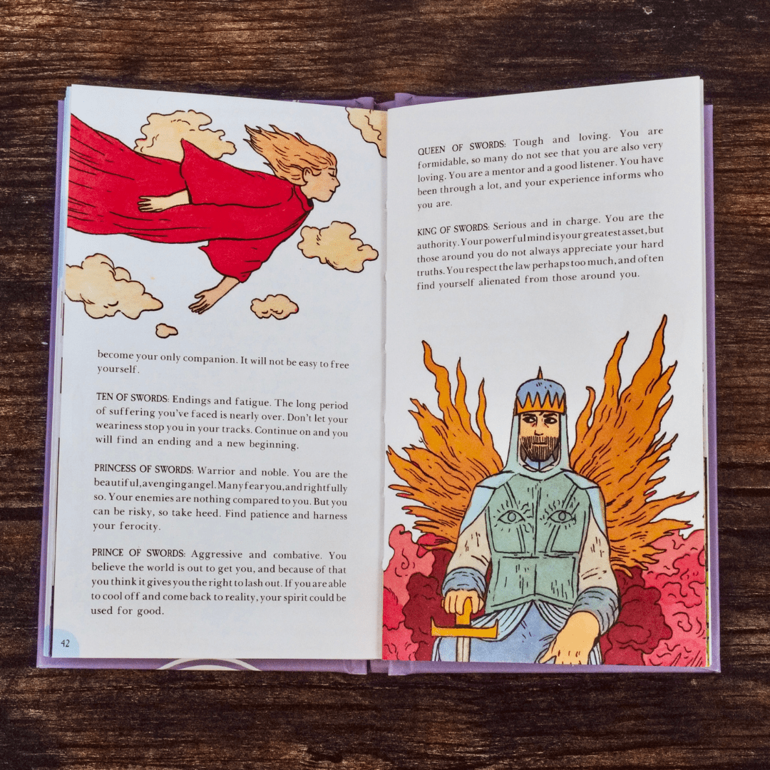 The Cosmic Slumber Tarot card showcasing the deck's evocative imagery — Eternal Spirit