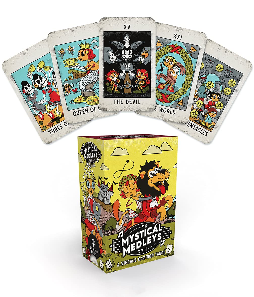 Mystical Medleys Tarot card displaying the deck's hand-painted illustrations — Eternal Spirit