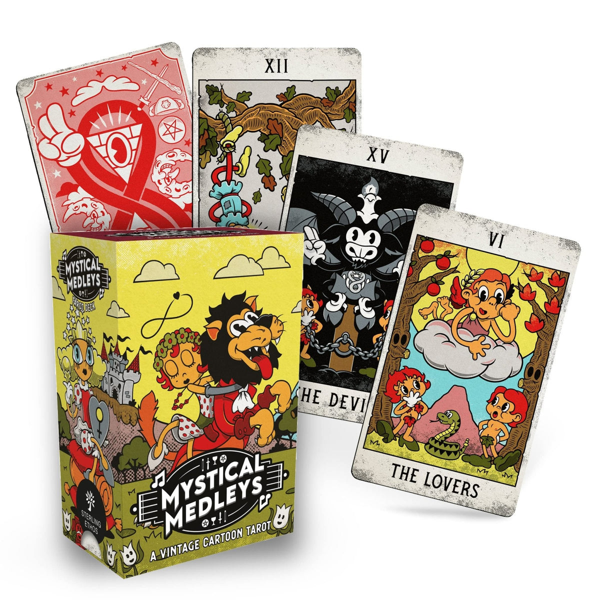 Mystical Medleys Tarot card showcasing the deck's evocative imagery — Eternal Spirit