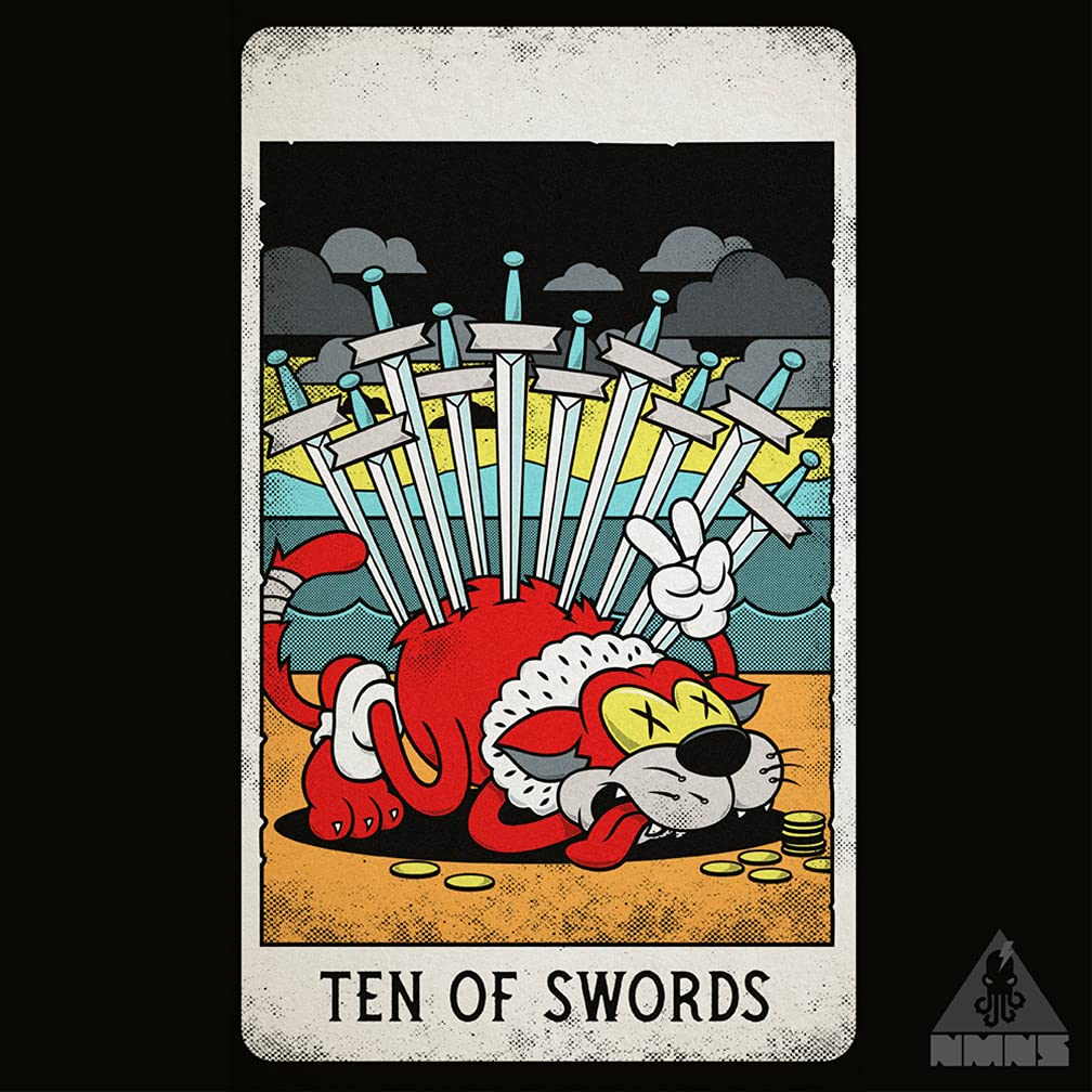 Mystical Medleys Tarot card illuminating the deck's rich colour palette — Eternal Spirit