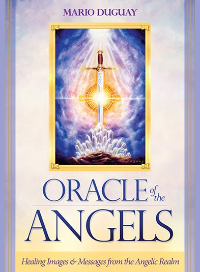Oracle of the Angels box with golden lantern by Mario Duguay — Eternal Spirit