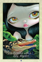 Myths and Mermaids Cards card exhibiting the deck's transformative card art — Eternal Spirit