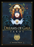Dreams of Gaia Tarot dark box with goddess figure and owl by Ravynne Phelan — Eternal Spirit